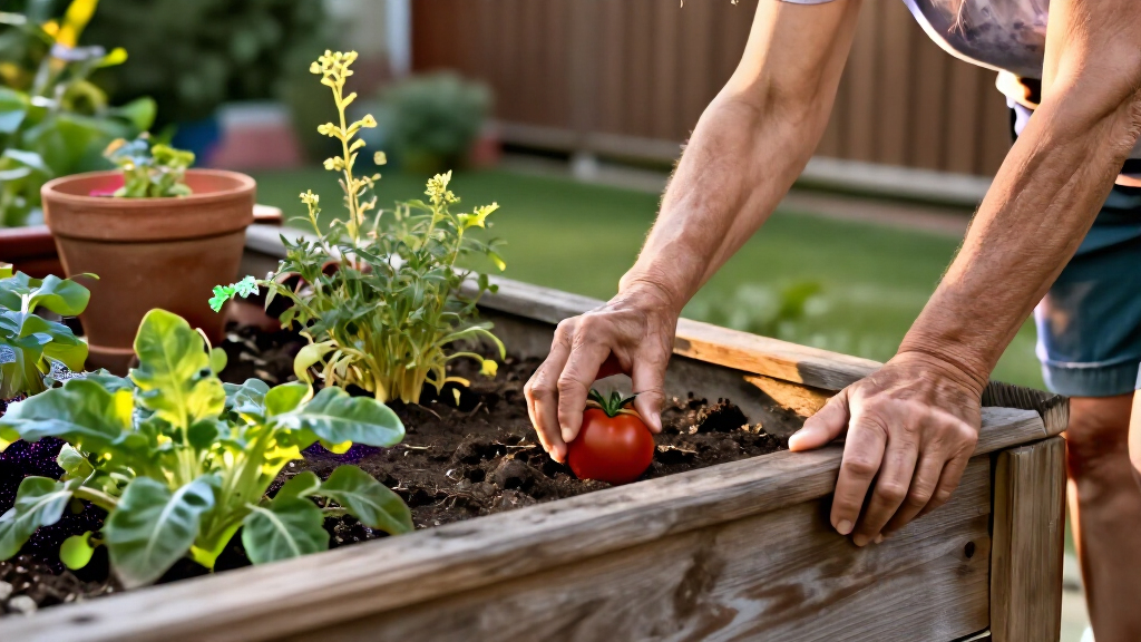 raised garden beds for seniors