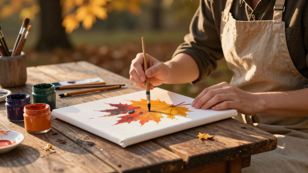 fall arts and craft supplies