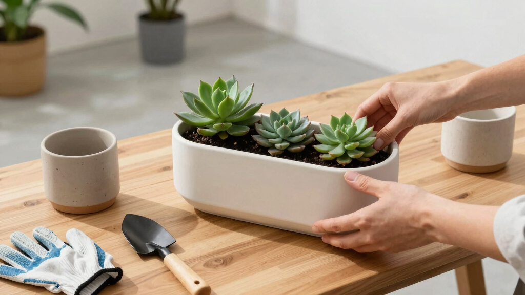 designer indoor planters