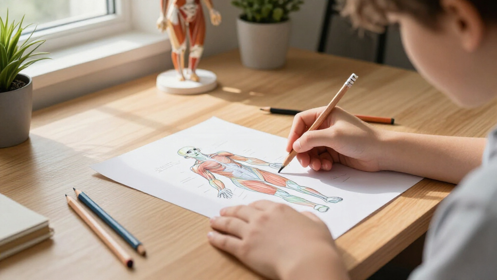 educational anatomy coloring books