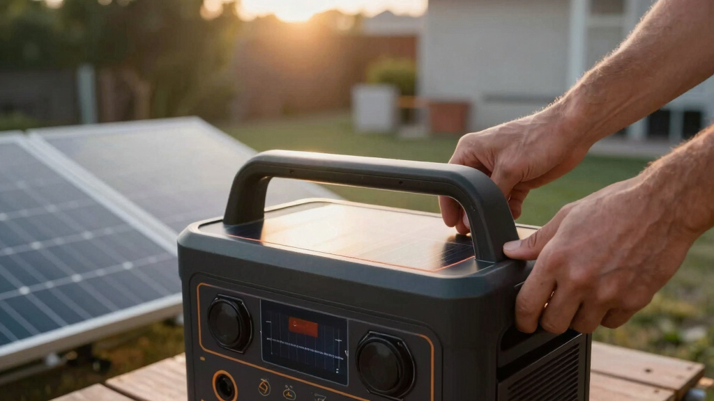 solar backup power stations