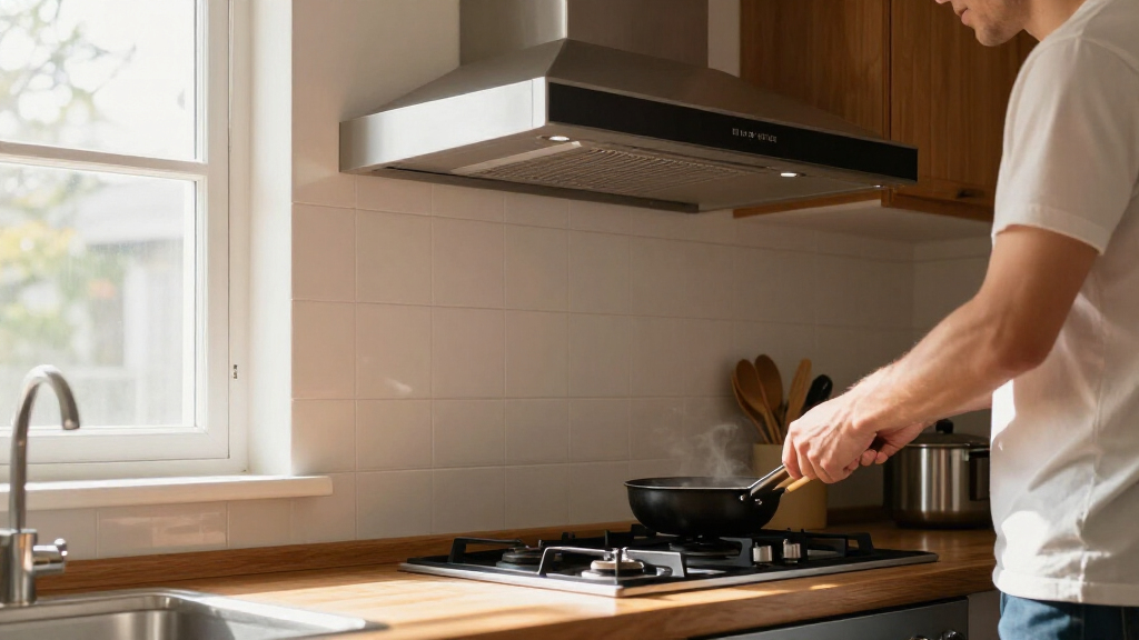 ductless range hood with activated carbon filter