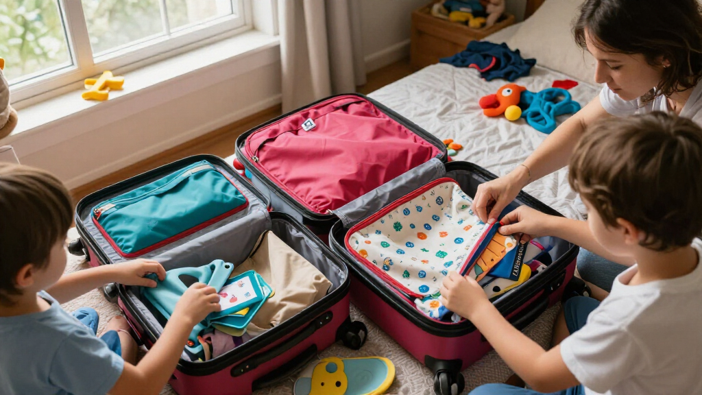 kids luggage sets
