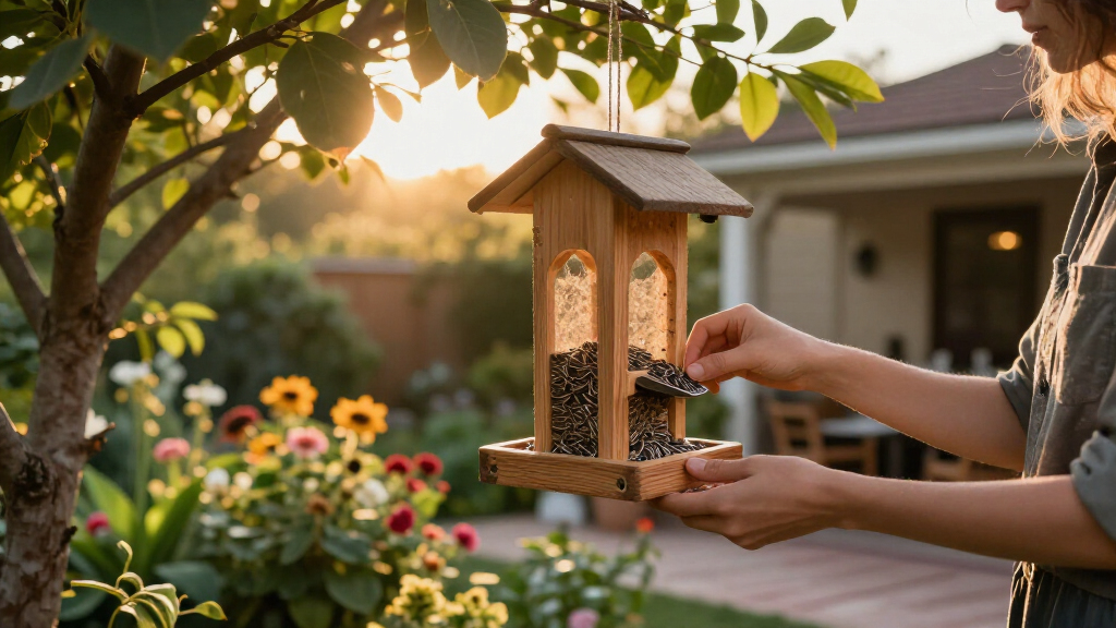 bird feeders
