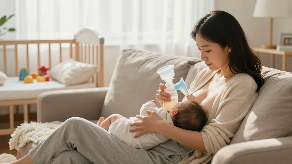 portable breast pump with strong suction