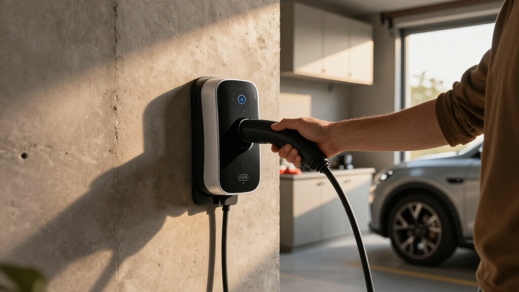 best ev charger for home garage wall mounted