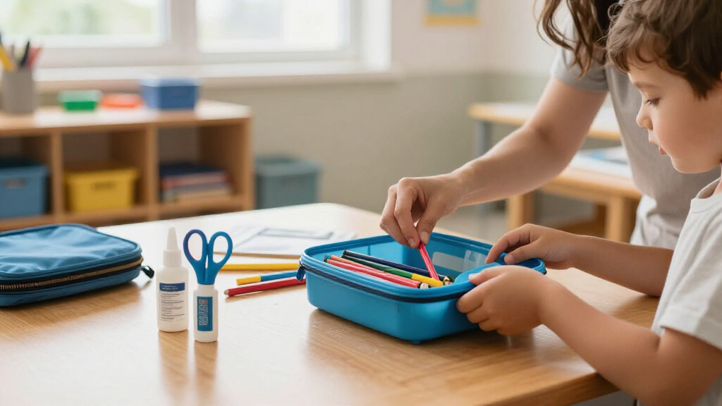 kids' school supply kits