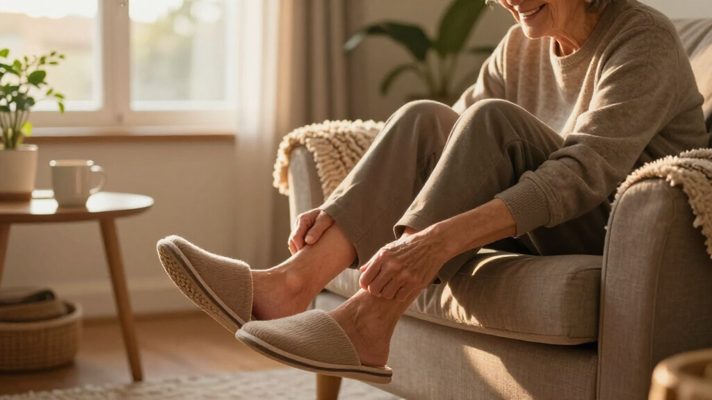 orthopedic slippers for elderly