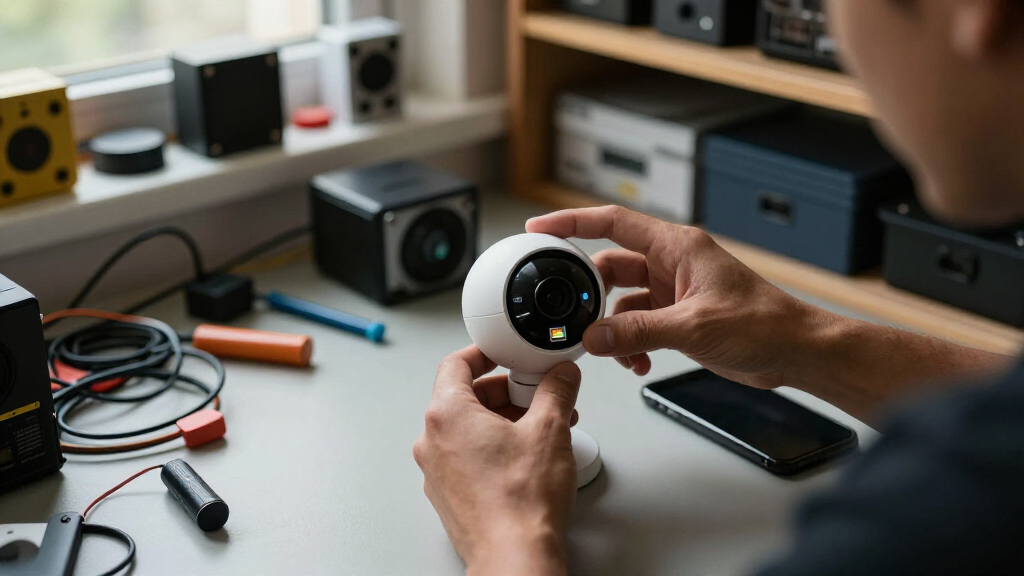 security camera with local storage