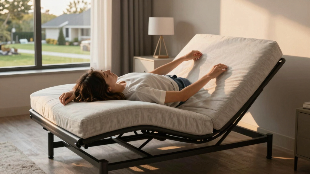 adjustable bed base with zero gravity