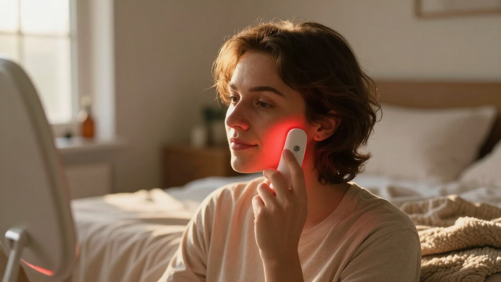 red light therapy for face device