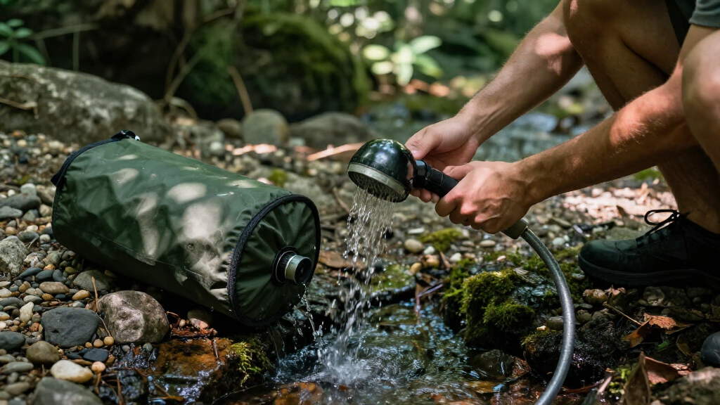 portable camp shower