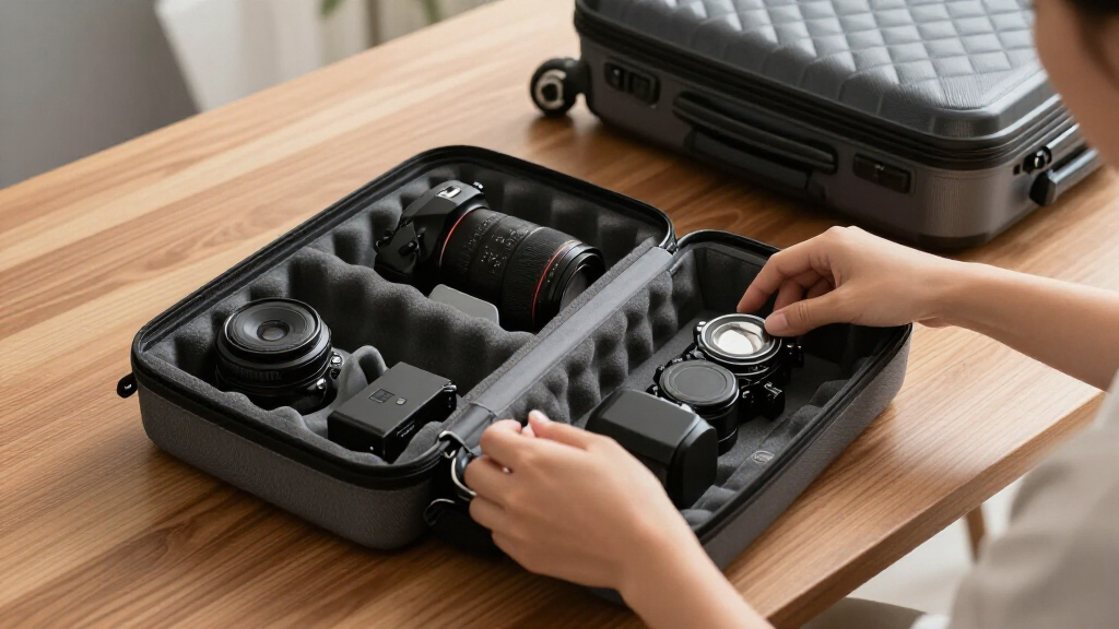 travel camera organizer inserts for business travel