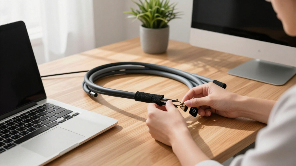 desk cable management solutions