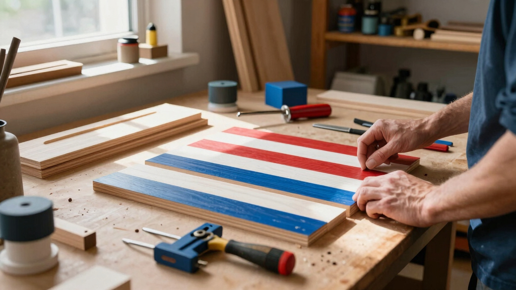 patriotic woodworking project kits