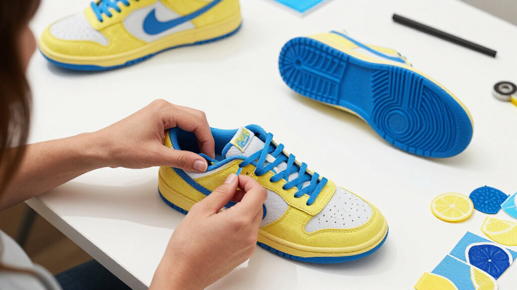 best Nike lemon blueberry sneakers