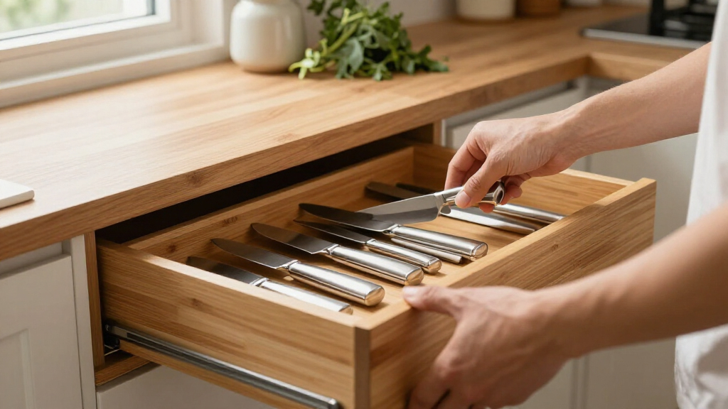 in drawer knife organizers