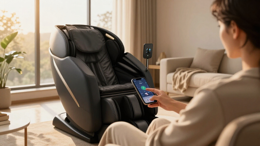best high end massage chair with app presets