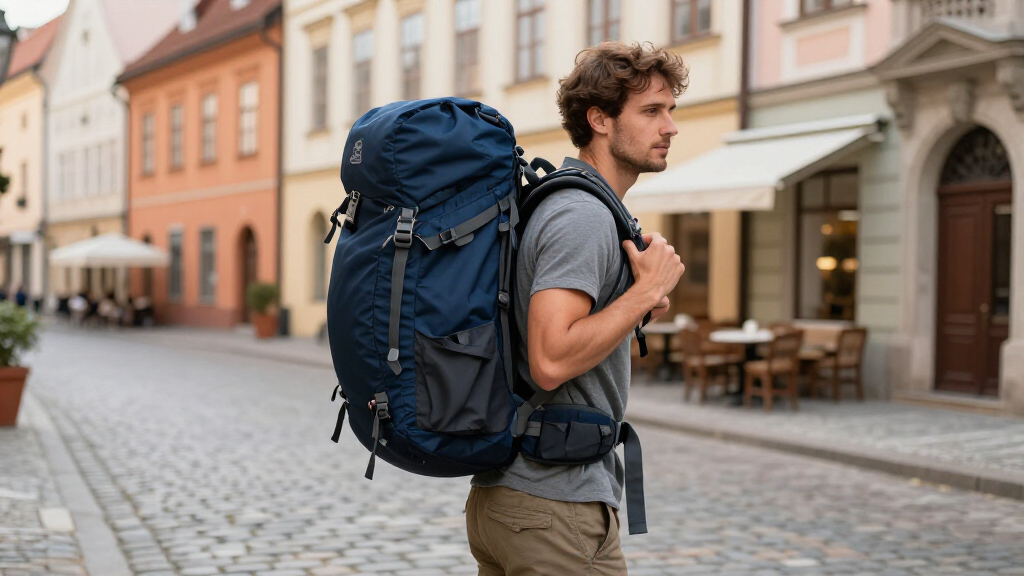 travel backpack for tall travelers europe