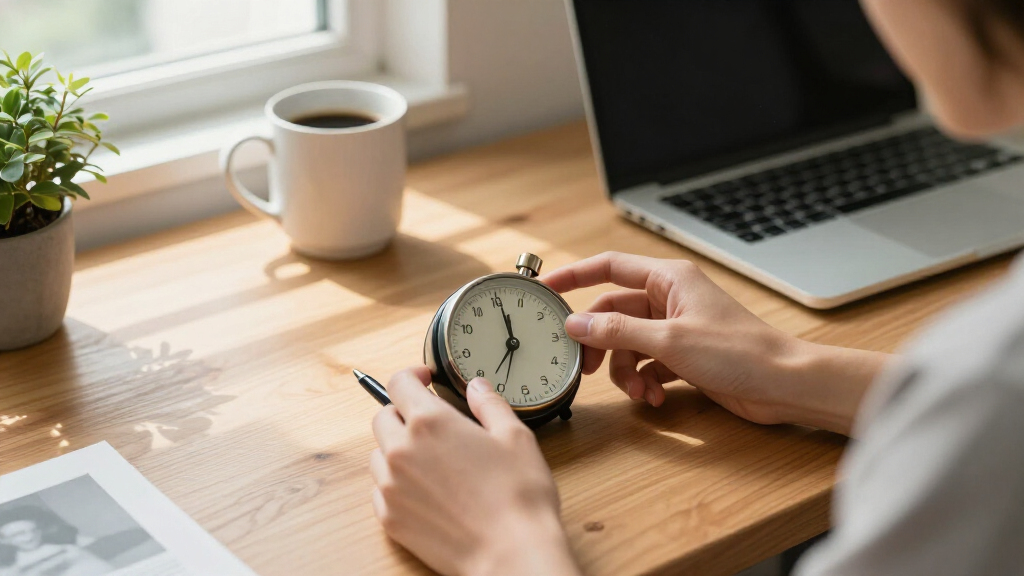 analog timer for focus sessions