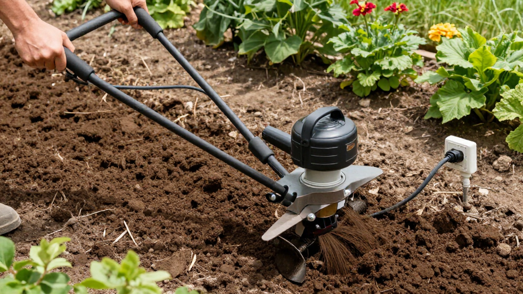 electric rototiller cultivator