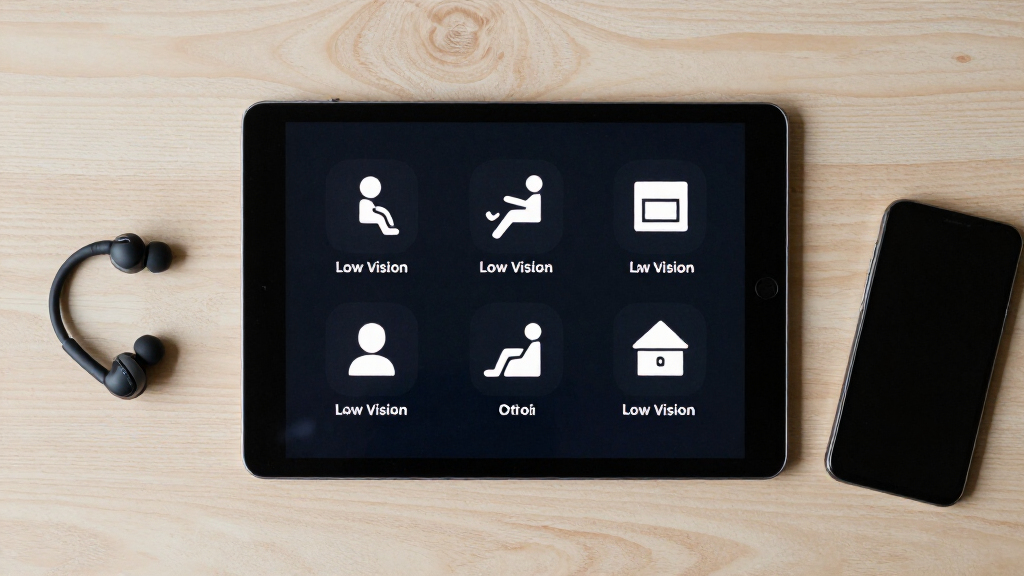 best tablets for low vision and captioning