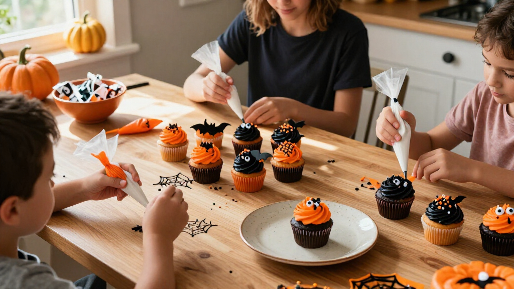 Halloween cupcake decorating kits