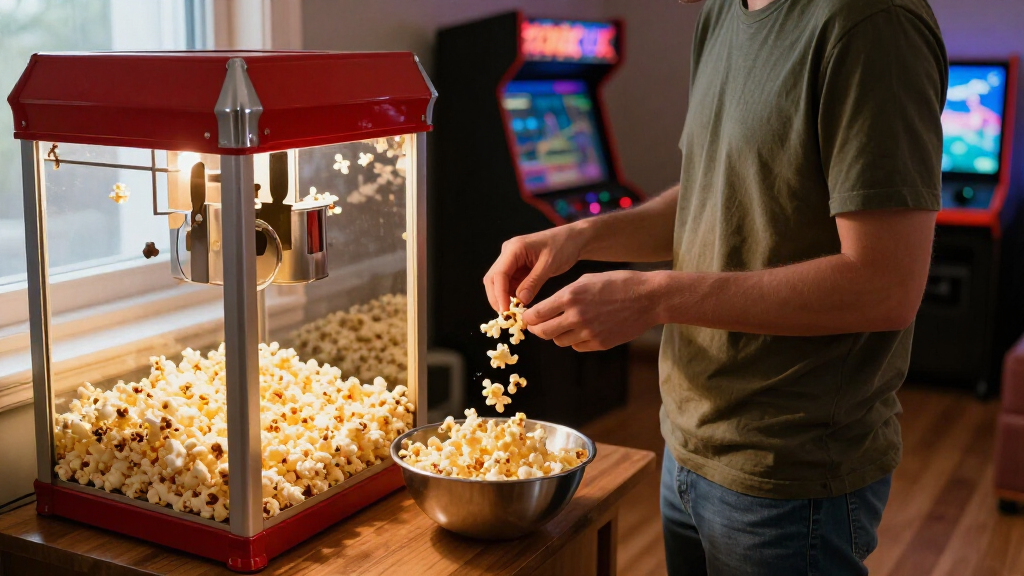 best popcorn machines for home arcades