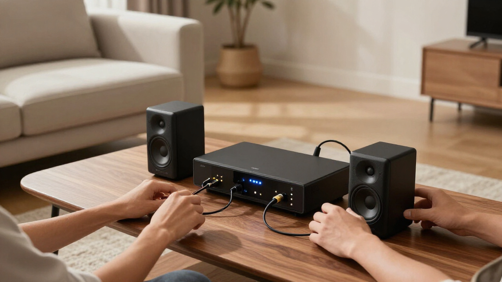 wireless surround speaker system