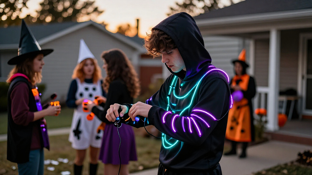 wearable tech for Halloween costumes
