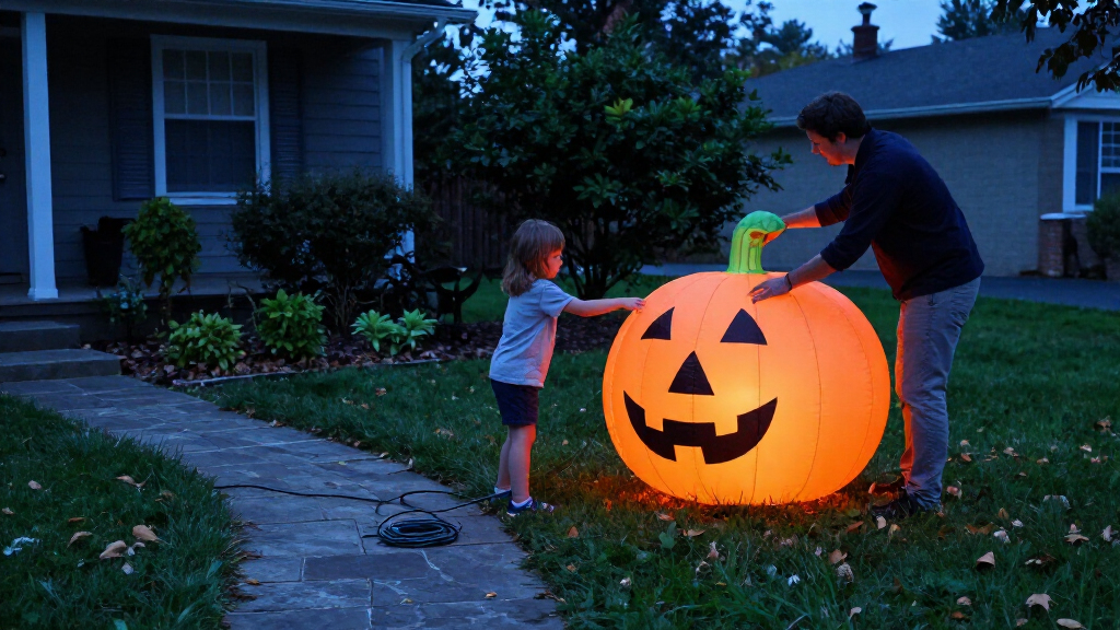 Halloween outdoor inflatables