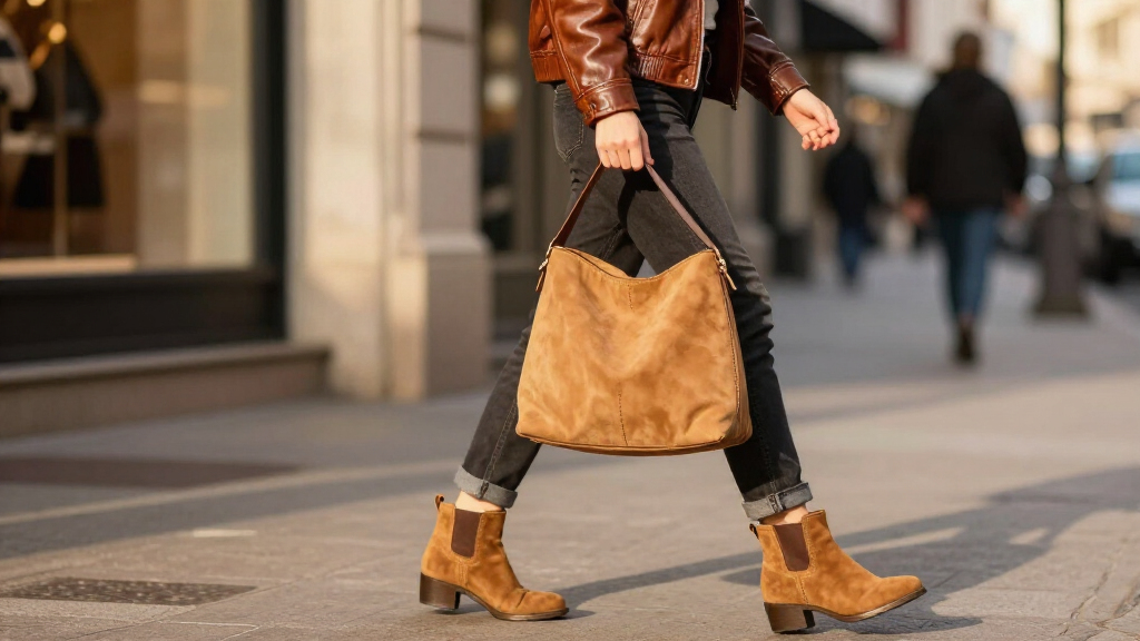 best suede fashion accessories