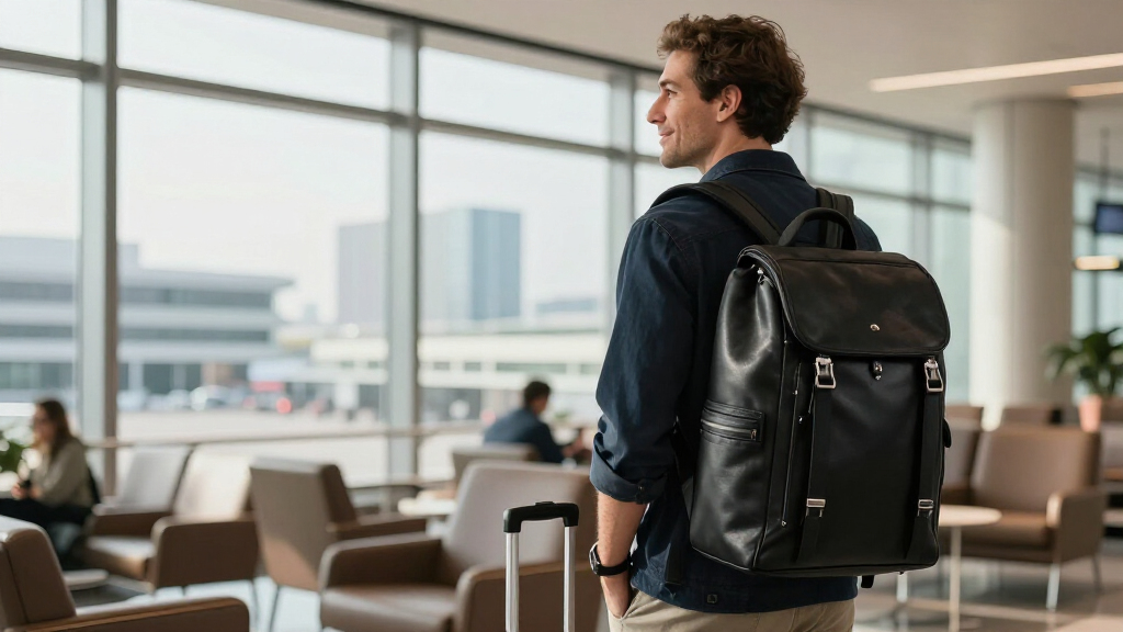 best luxury travel backpack for founders