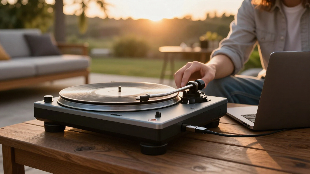 turntable with usb output