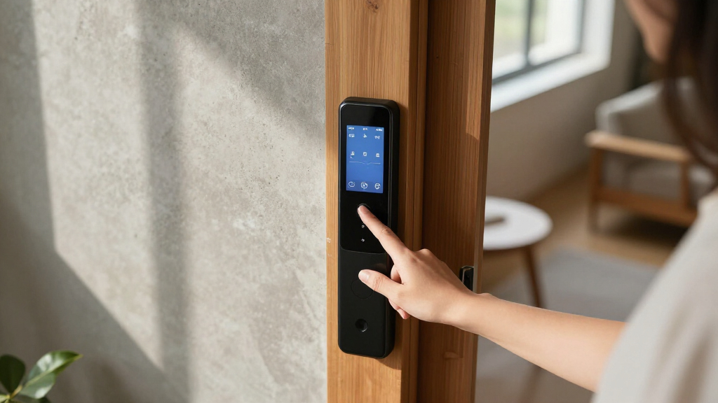 smart lock for apartment doors