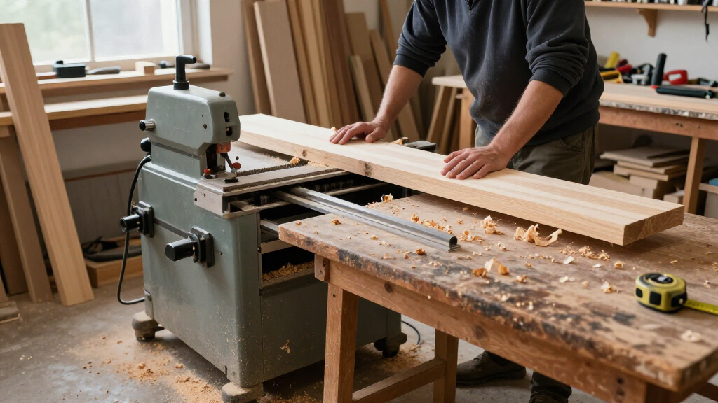 benchtop planer for small shops