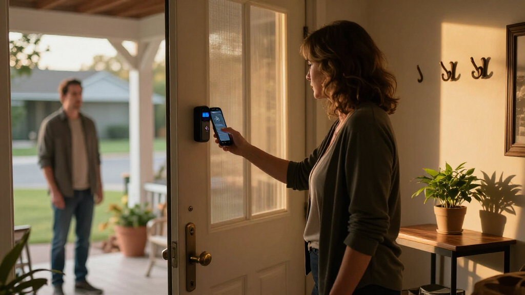 video doorbell for living alone after divorce