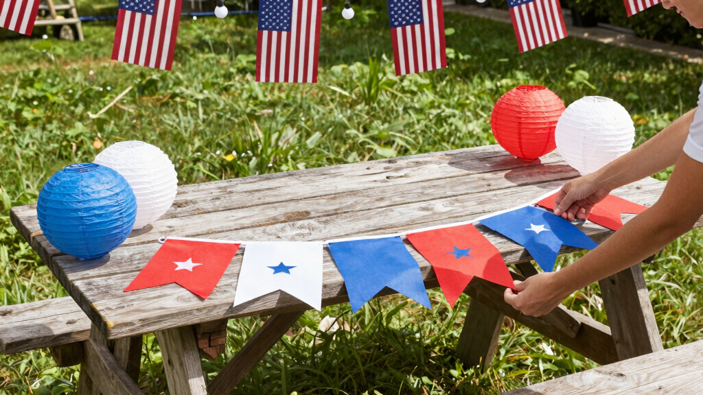patriotic outdoor party supplies
