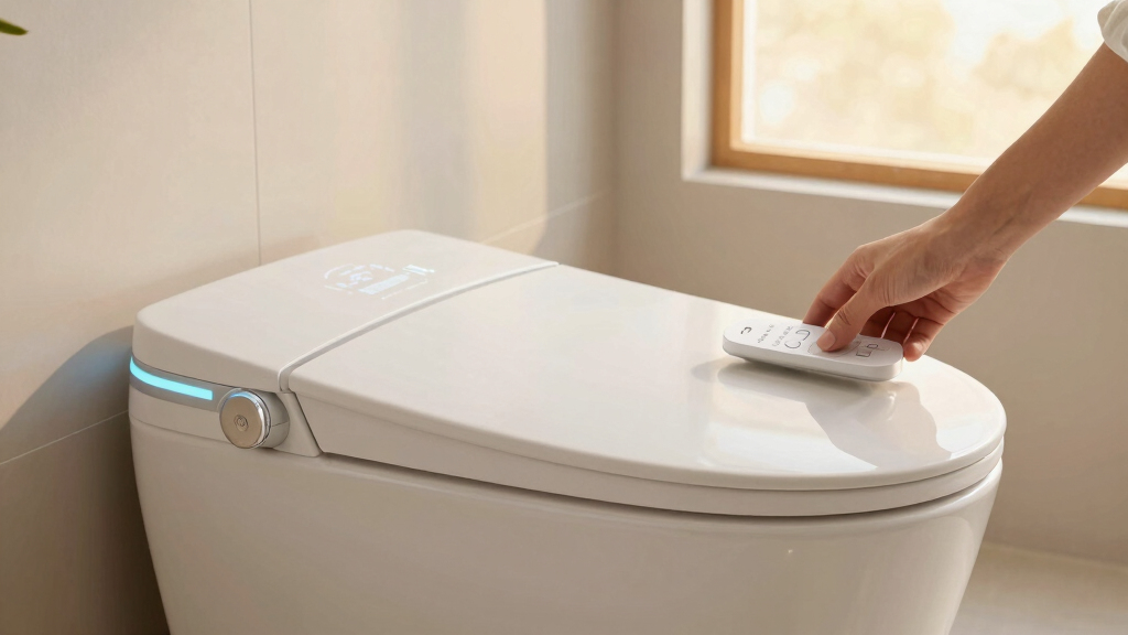 smart toilets with remote control
