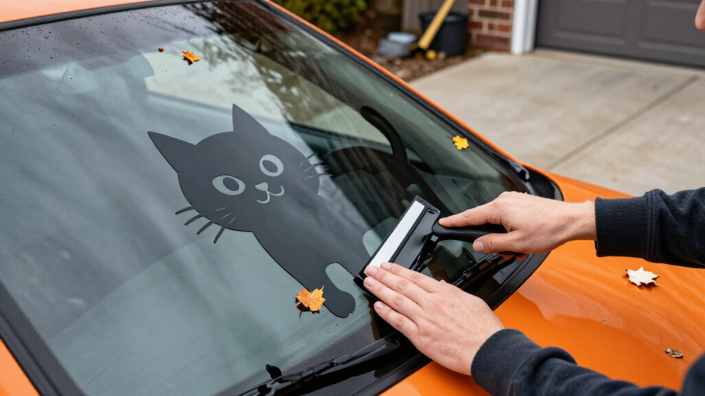 Halloween car decals