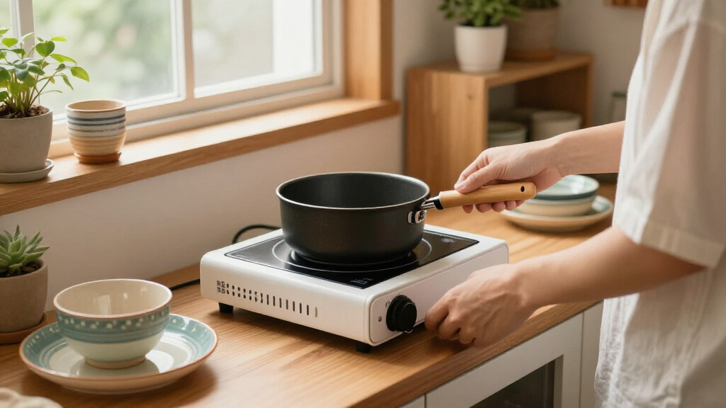 portable induction cooktop