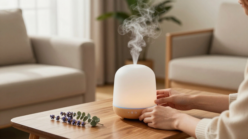 calming room diffusers for home care spaces