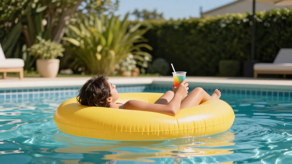 inflatable pool floaties