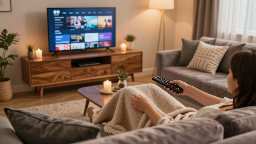 cozy media room accessories