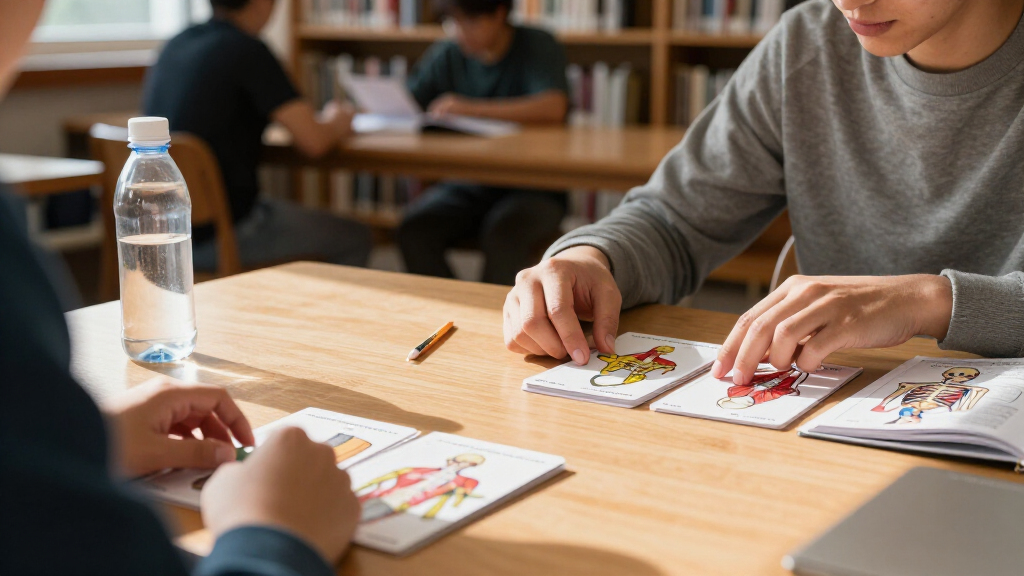 anatomy flash cards for students