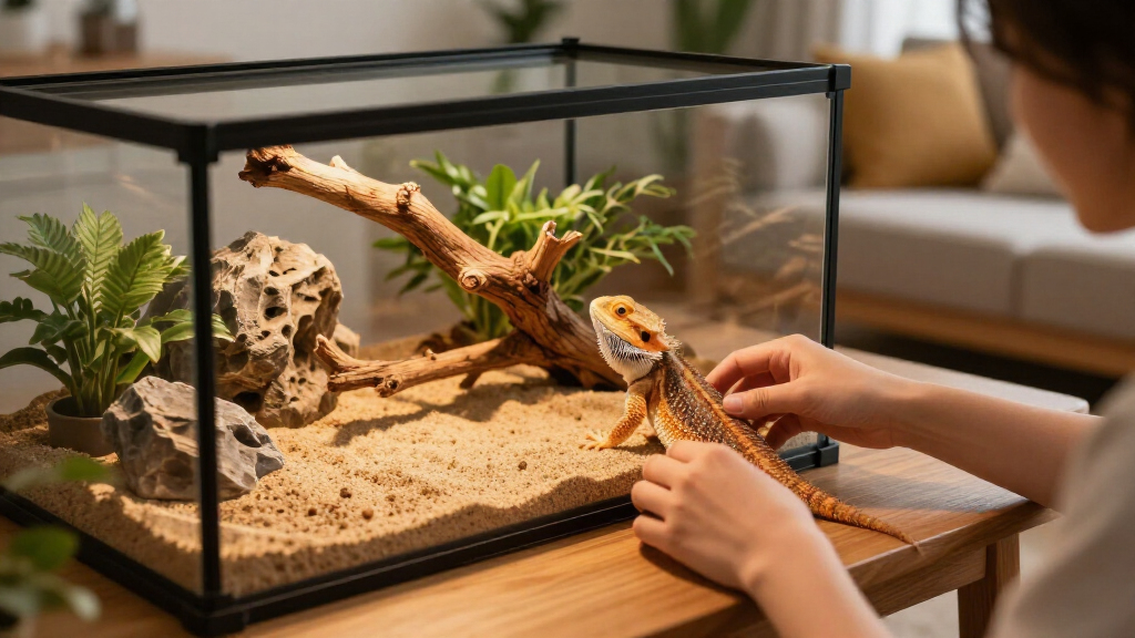 best reptile enclosure for bearded dragon setup