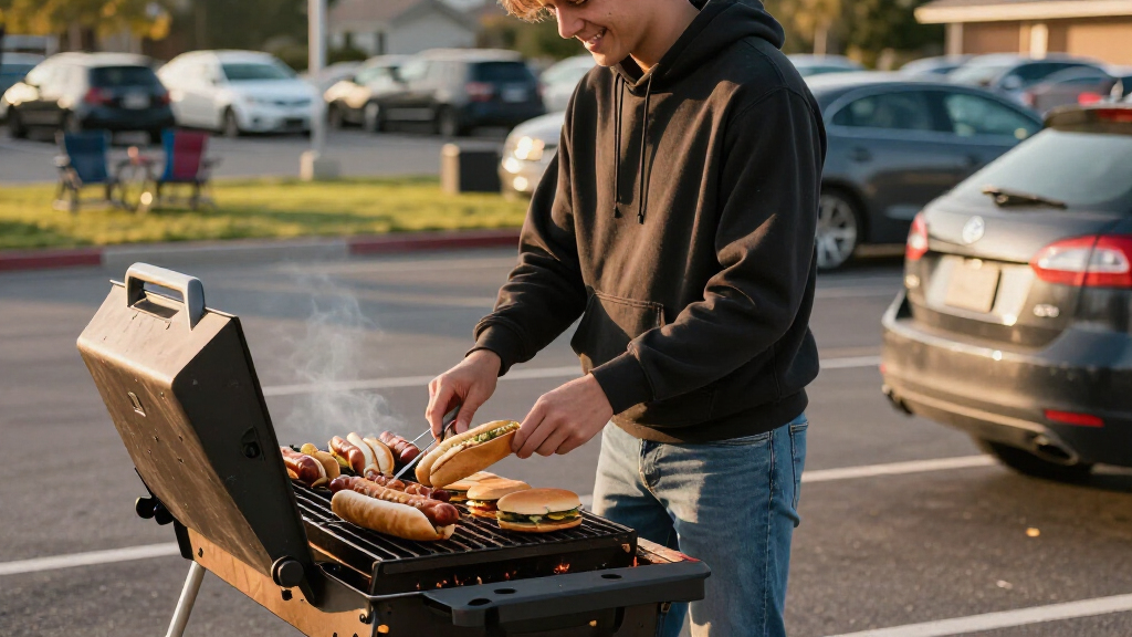 portable tailgating grills