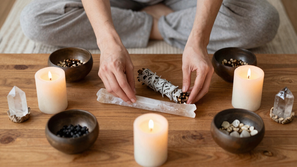 meditation altar decor