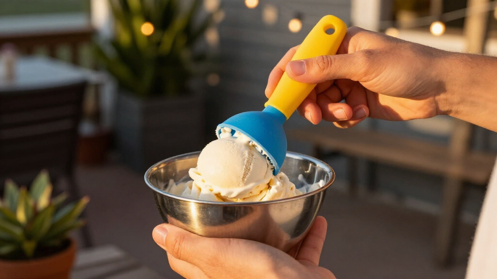 ice cream scoop set