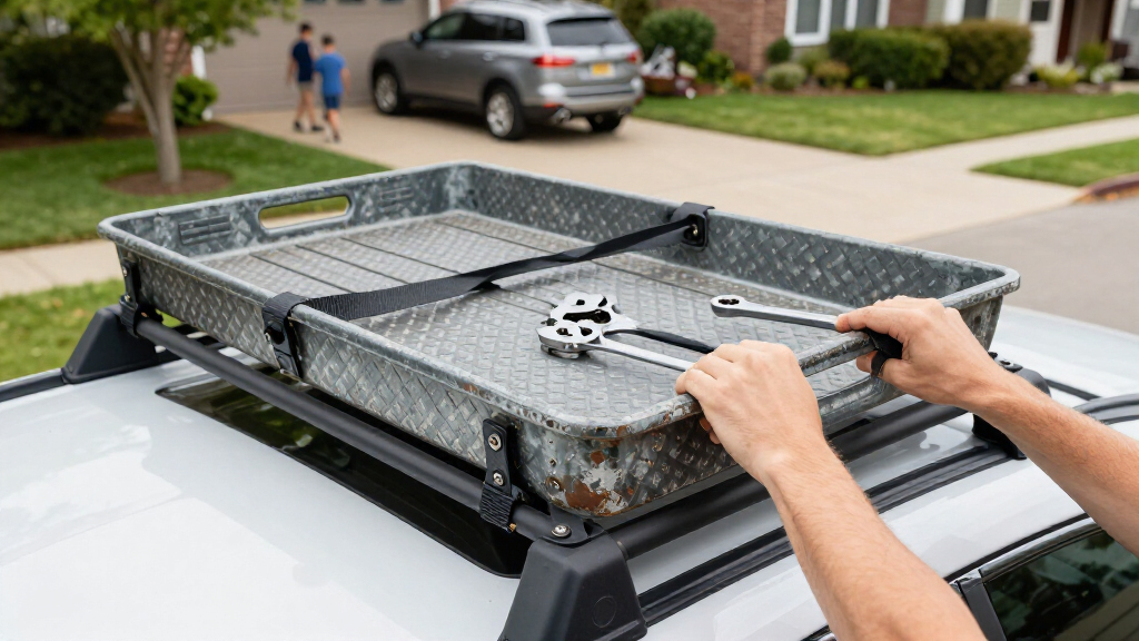 cargo roof basket heavy duty